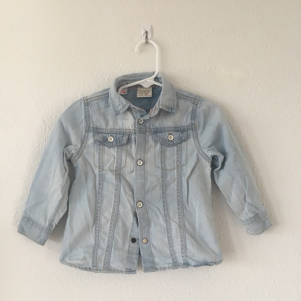 Chambray button down